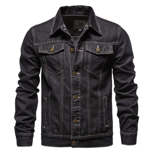 Men's Stylish Denim Jacket 0