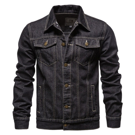 Men's Stylish Denim Jacket 0