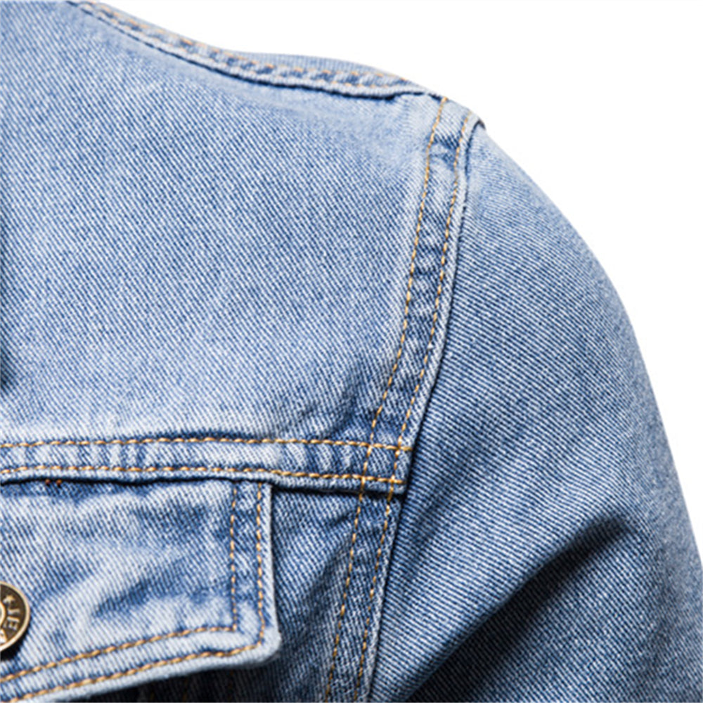 Men's Stylish Denim Jacket 5