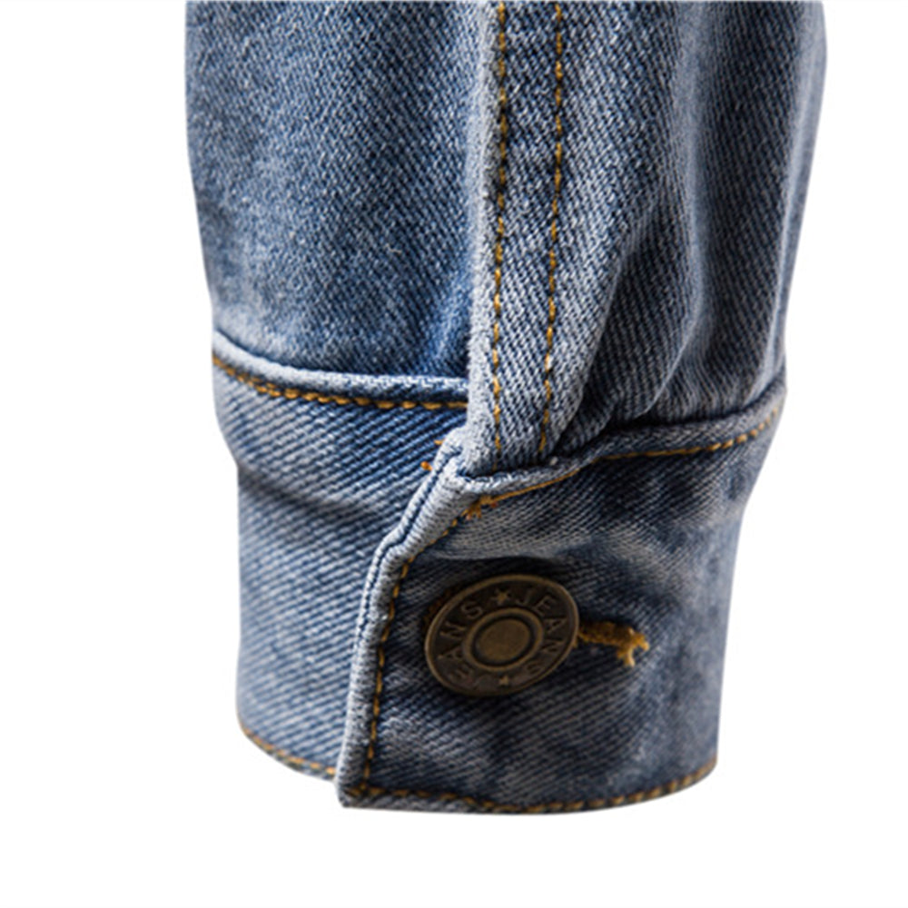 Men's Stylish Denim Jacket 7