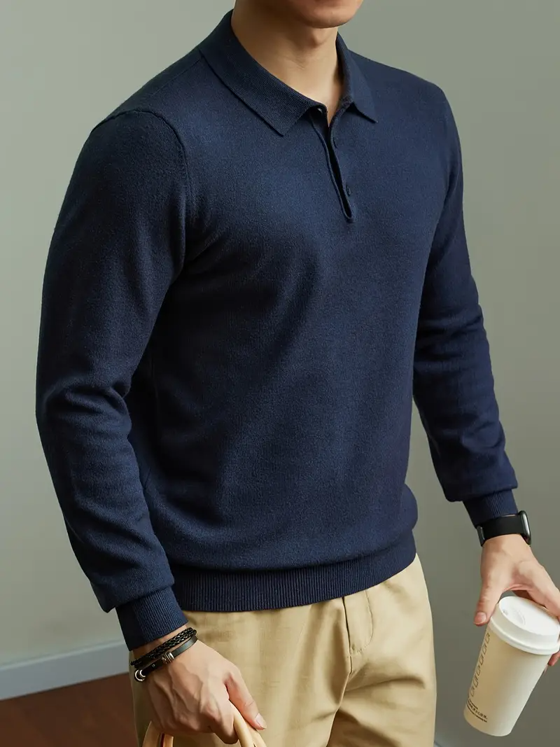 Men's Stylish Knit Sweater 0