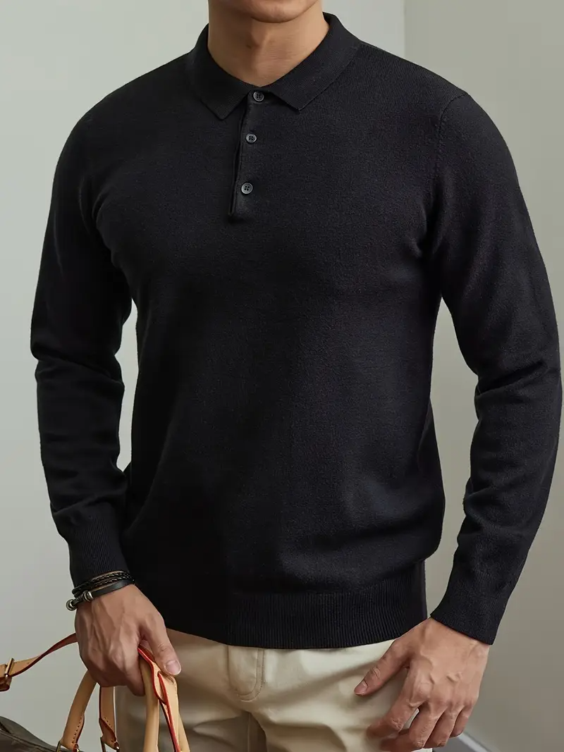 Men's Stylish Knit Sweater 1