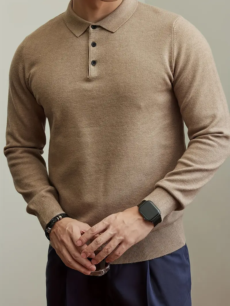 Men's Stylish Knit Sweater 2