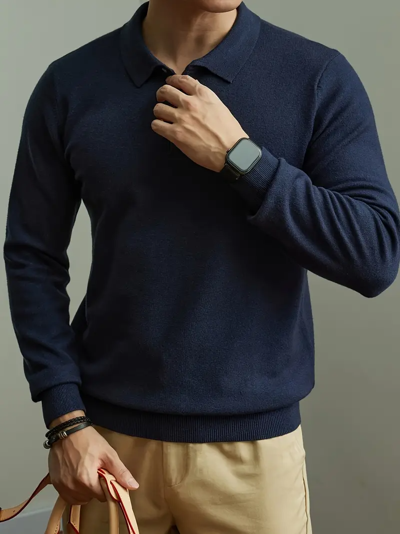 Men's Stylish Knit Sweater 4