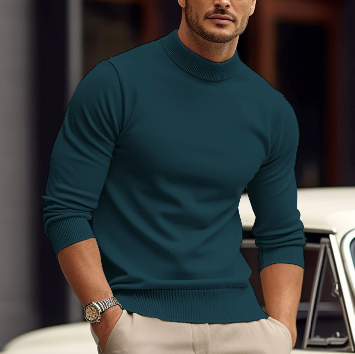 Men's Stylish Sweater for Comfortable Everyday Wear 0