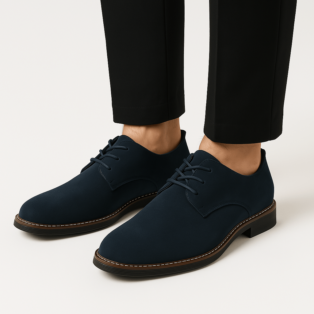 Men's Suede Oxford Shoes for Smart Casual Style 2