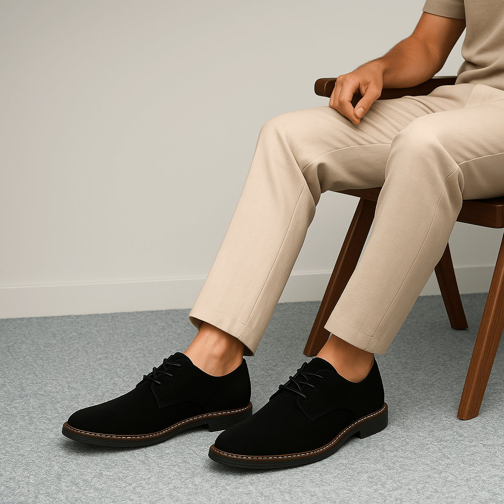 Men's Suede Oxford Shoes for Smart Casual Style 7