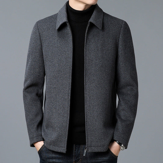 Men's Tailored Fit Wool Blend Jacket 0