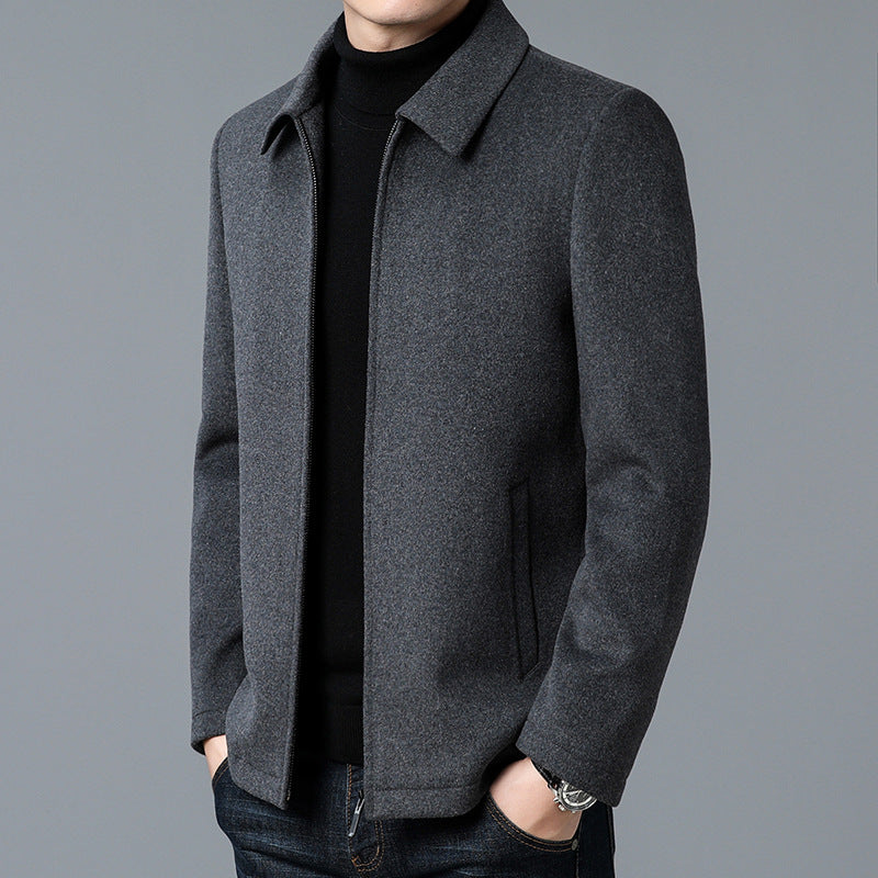 Men's Tailored Fit Wool Blend Jacket 1
