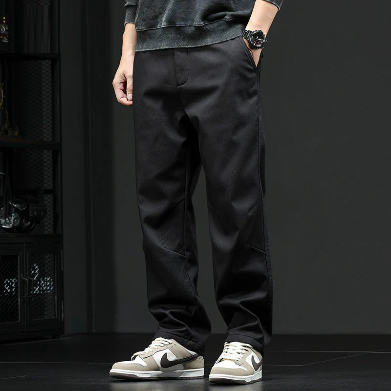 Men's Tailored Stretch Tapered Pants 2