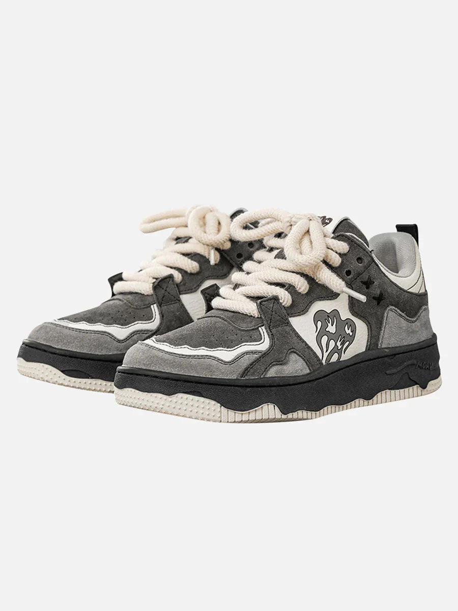 Men's Vintage Skate Shoes for Casual Street Style 0