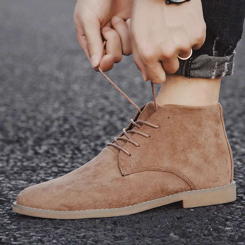 Men's Western Boots - Premium Suede Comfortable Footwear 1