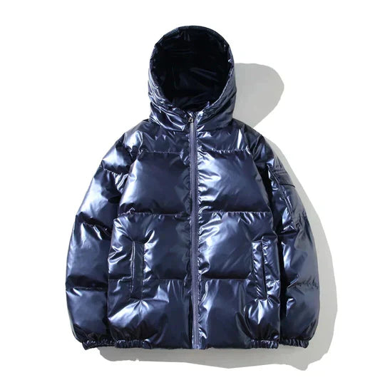 Men's Windproof Metallic Winter Jacket 2
