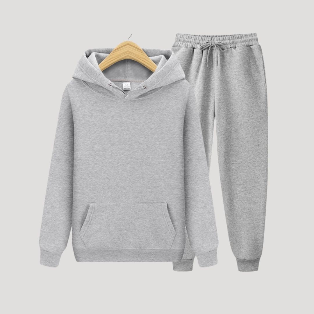 Men's and Women's Fleece Tracksuit Set 11