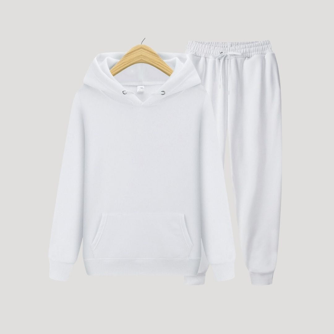 Men's and Women's Fleece Tracksuit Set 12