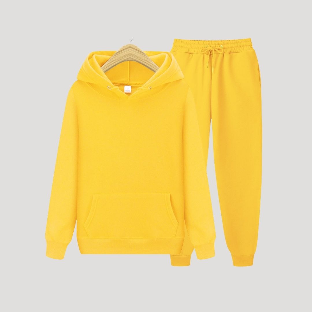 Men's and Women's Fleece Tracksuit Set 13