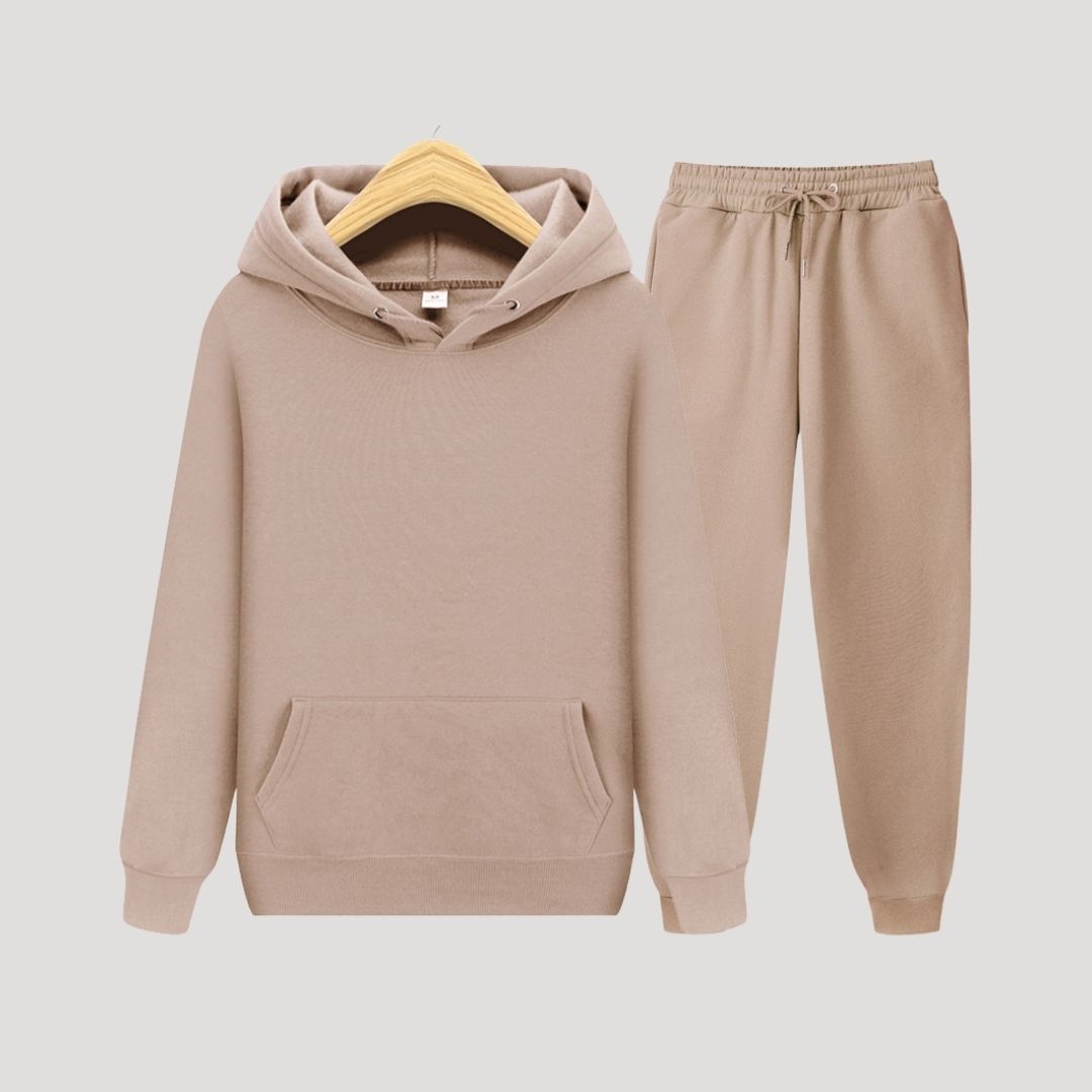 Men's and Women's Fleece Tracksuit Set 4