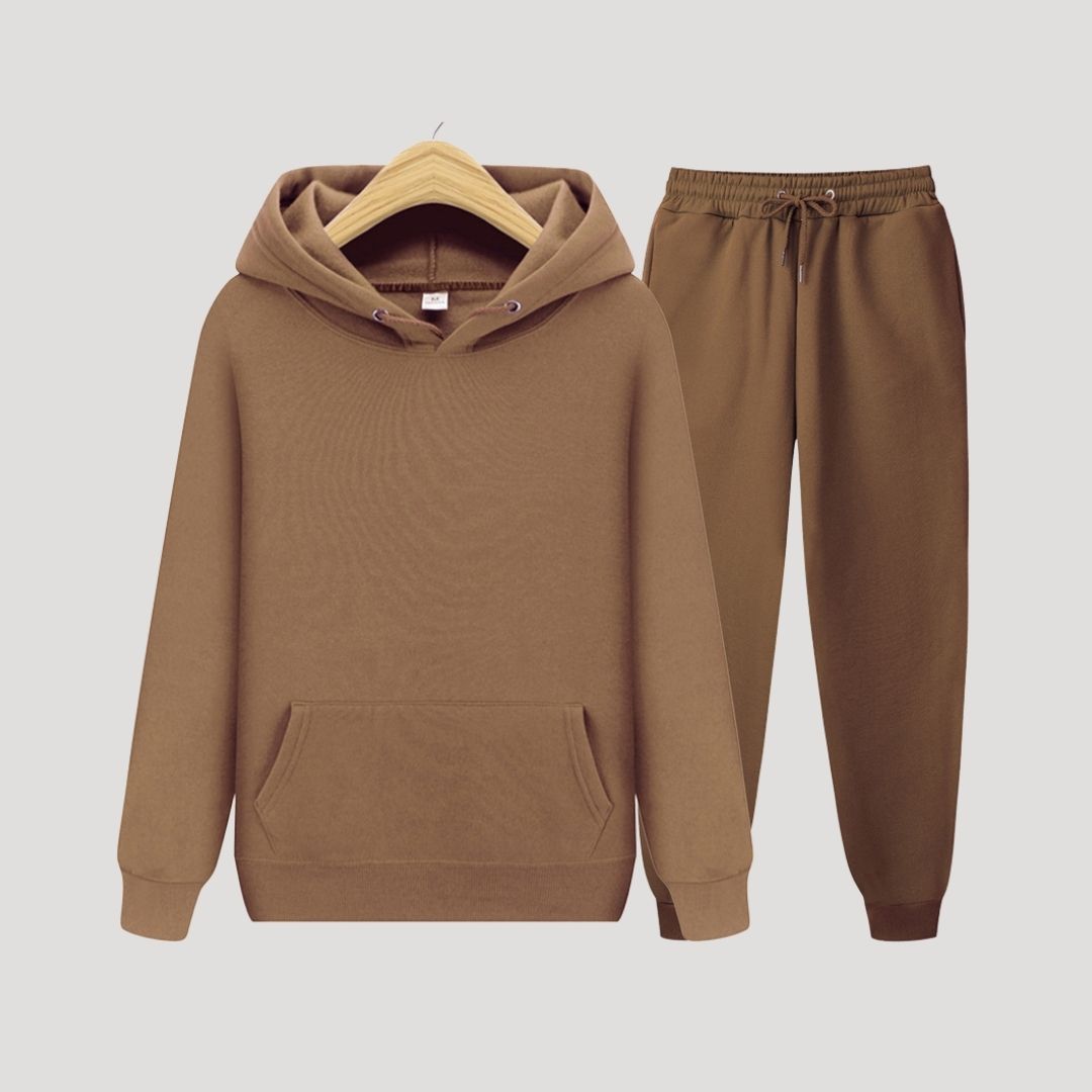 Men's and Women's Fleece Tracksuit Set 6