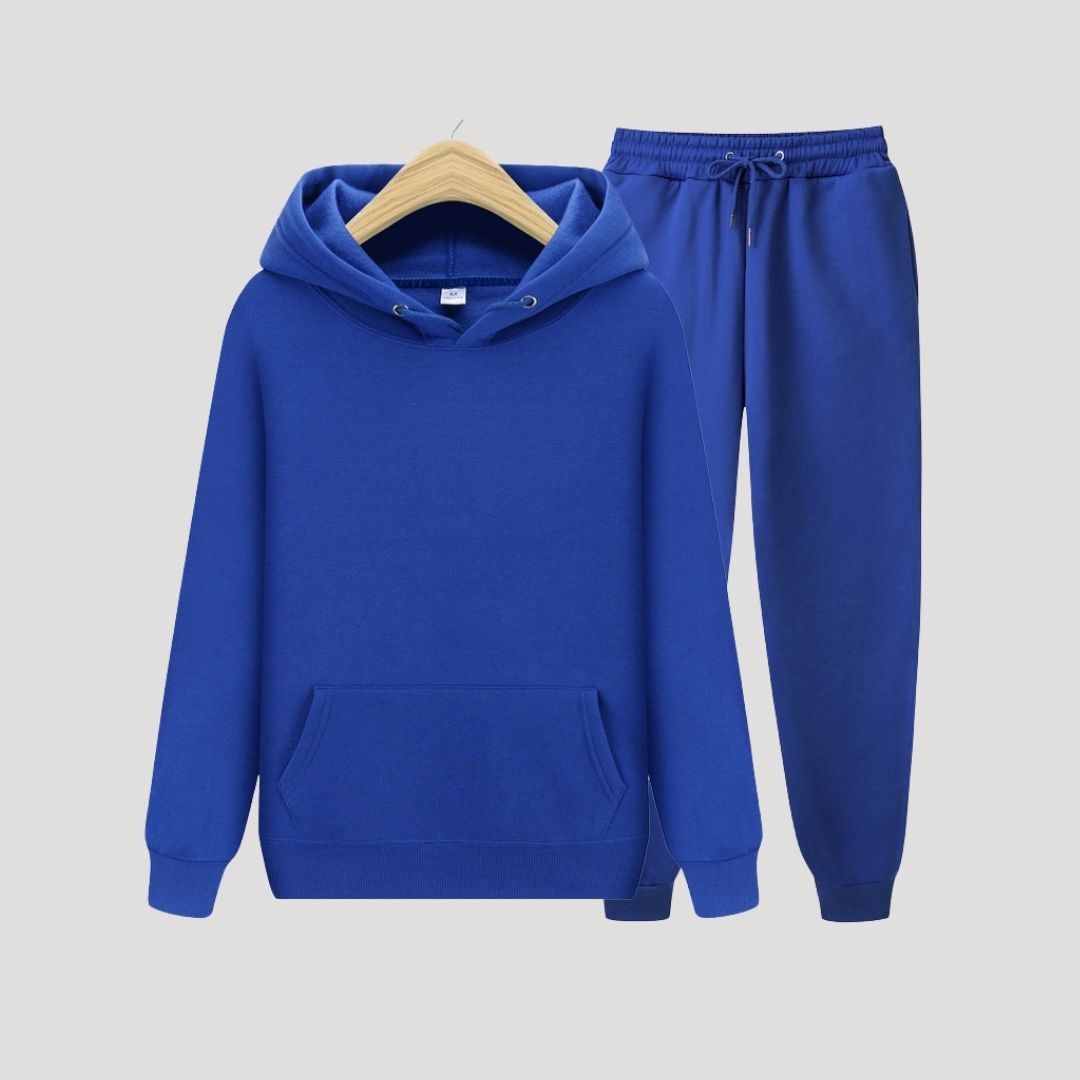 Men's and Women's Fleece Tracksuit Set 7