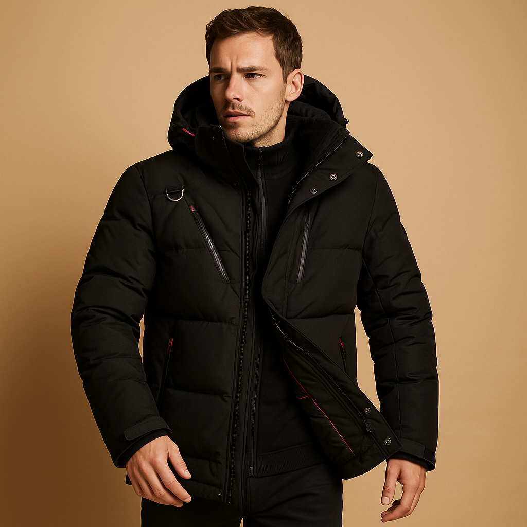 Men's Down Windproof Jacket
