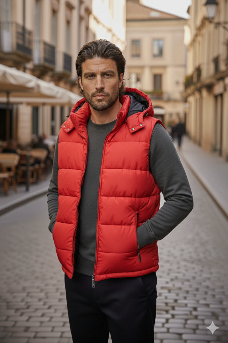 Men's Padded Body Warmer Vest