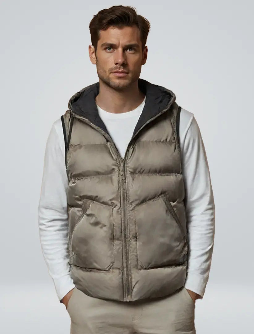 Unisex Exclusive Hooded Vest for Stylish Comfort 1