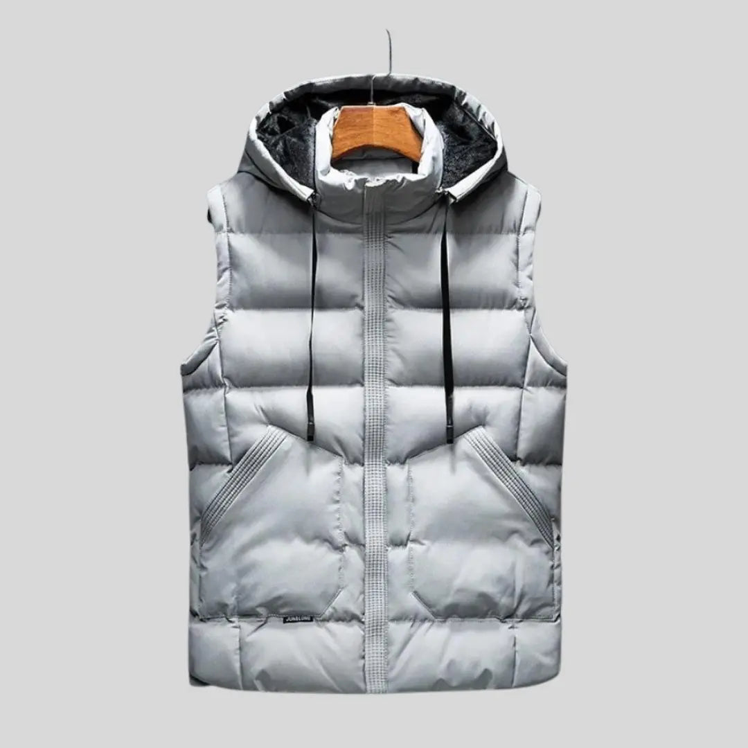 Unisex Exclusive Hooded Vest for Stylish Comfort 2