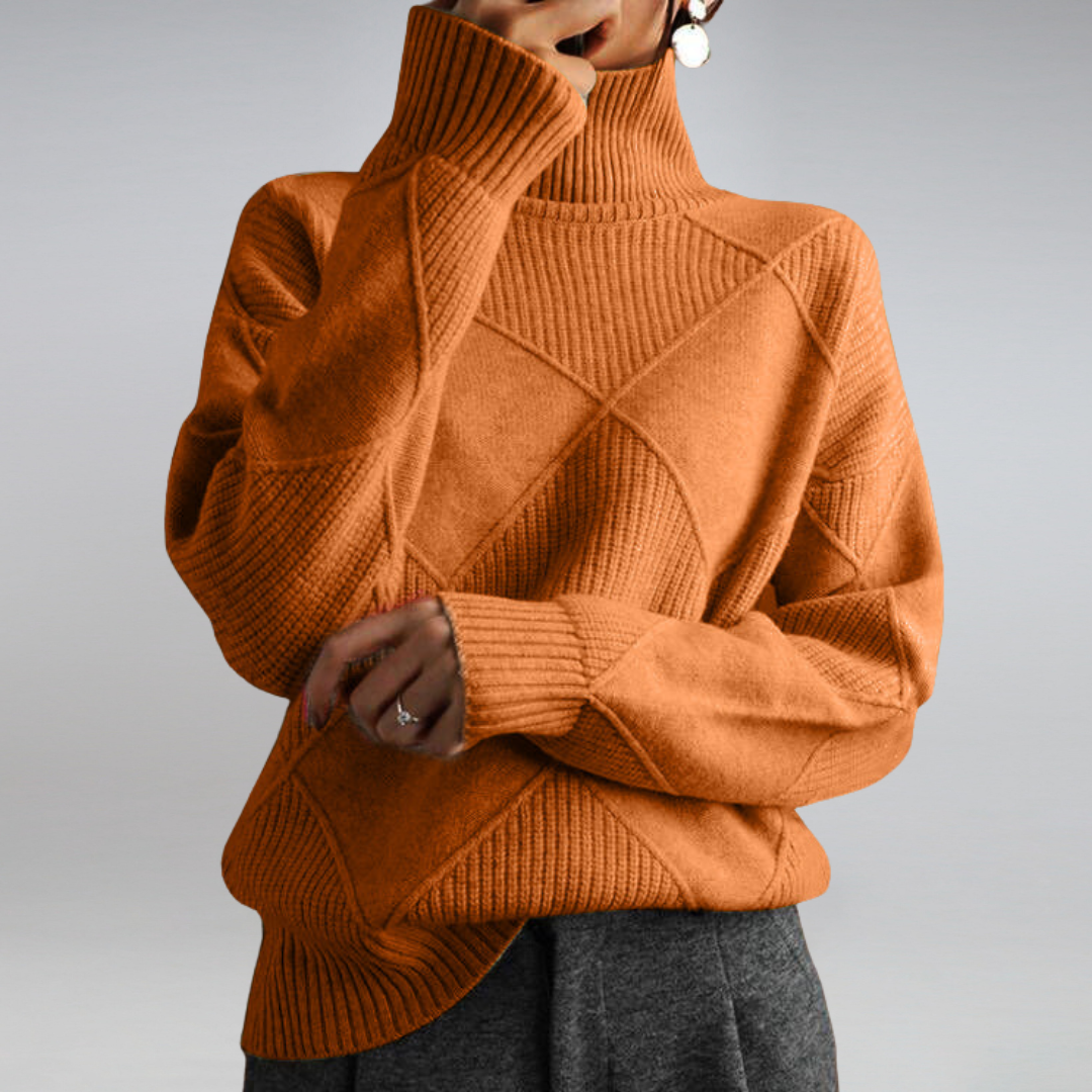 Women's Cashmere Turtleneck Sweater 10