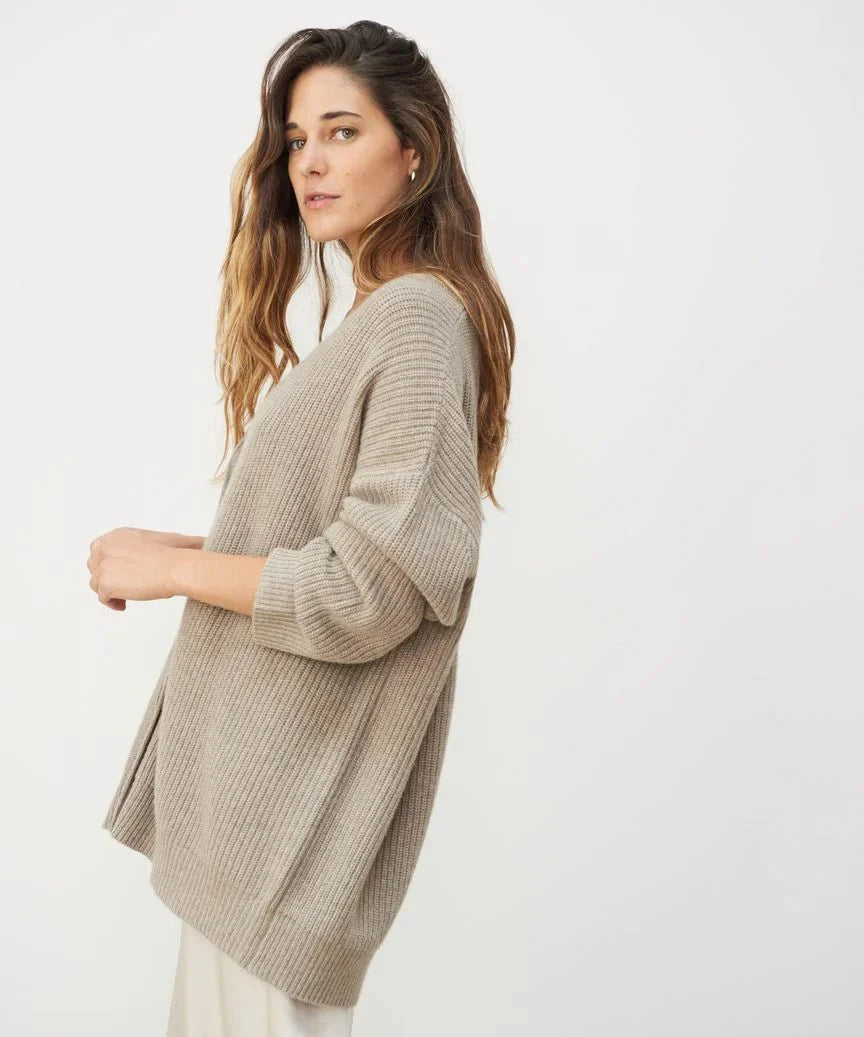 Women's Cashmere V-Neck Cardigan