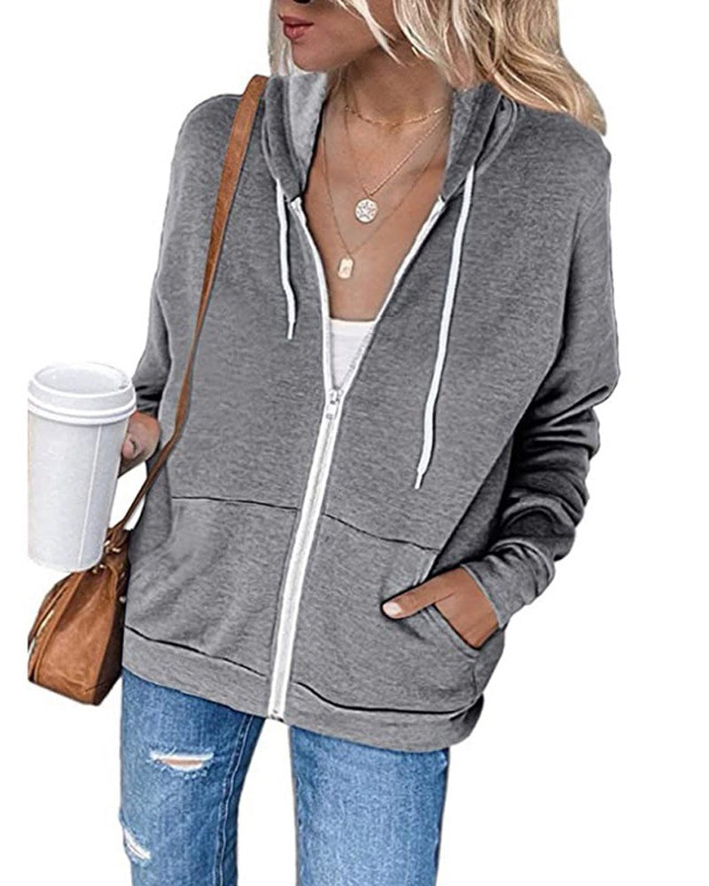 Women's Casual Hoodie with Pockets - Sweatshirts for Women 2