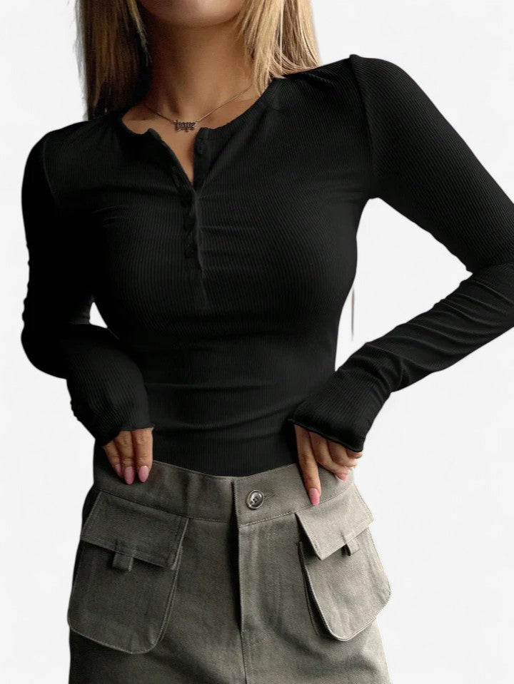 Women's Casual Long Sleeve Shirt 1