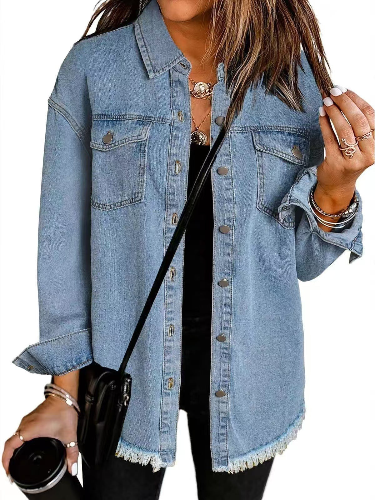 Women's Classic Everyday Denim Jacket 1