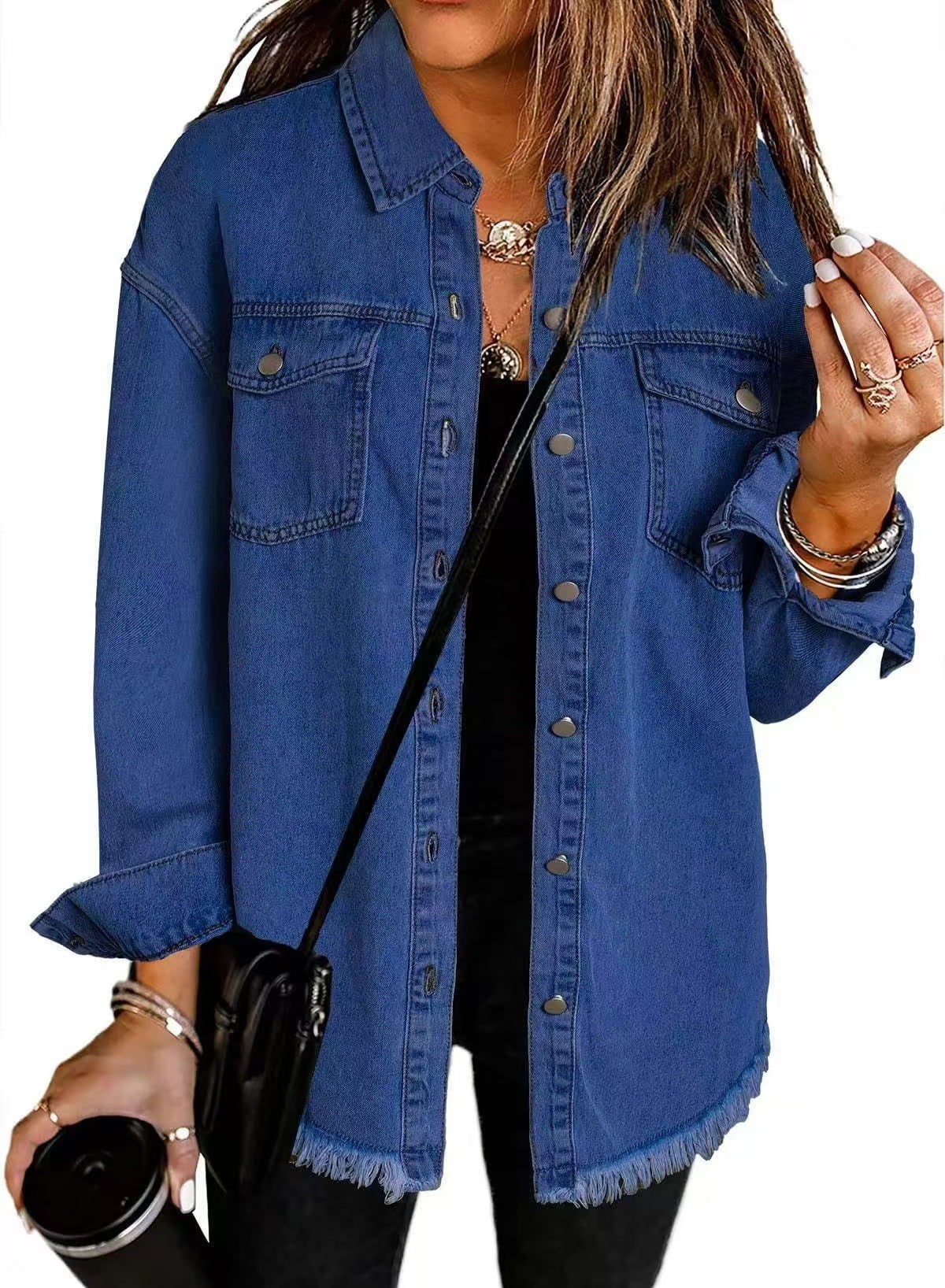 Women's Classic Everyday Denim Jacket 2