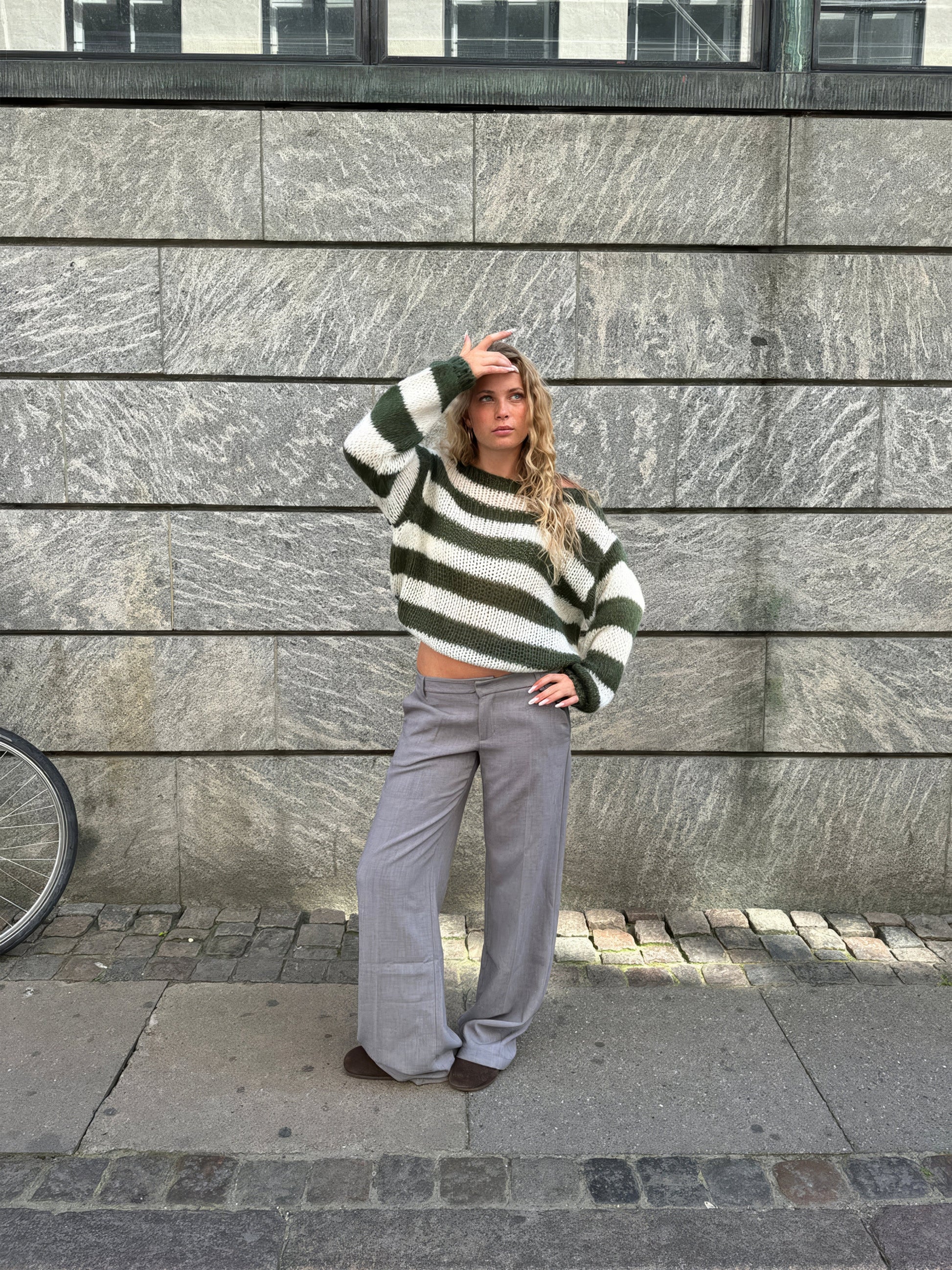 Women's Cozy Striped Sweater 5