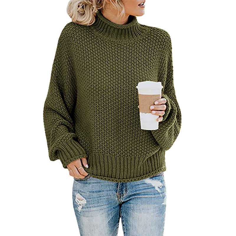 Women's Cozy Turtleneck Sweater 1