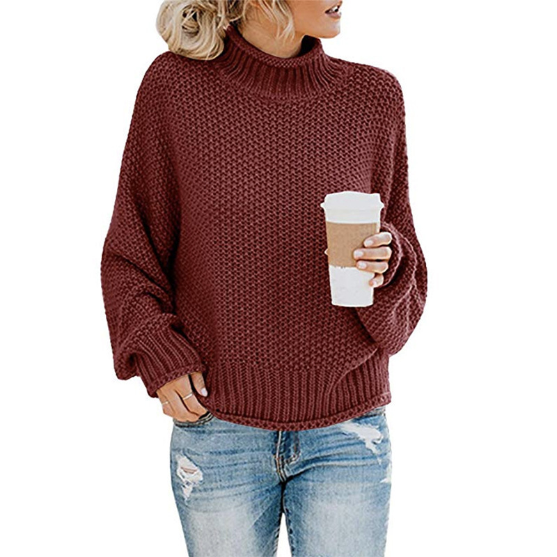 Women's Cozy Turtleneck Sweater 2