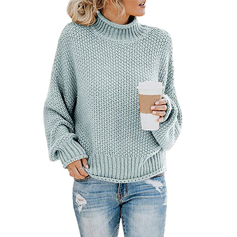 Women's Cozy Turtleneck Sweater 5