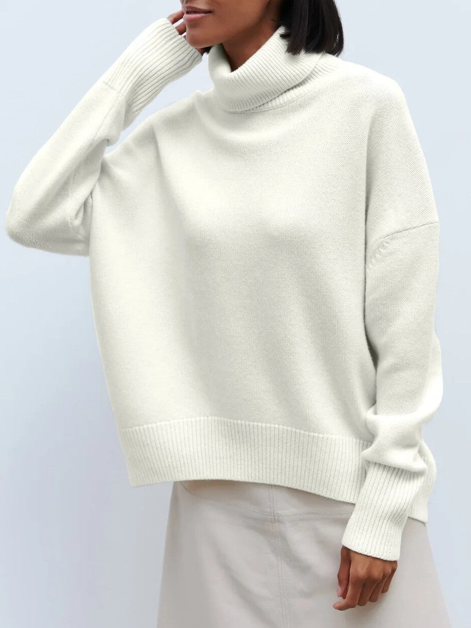 Women's Cozy Turtleneck Sweater 7