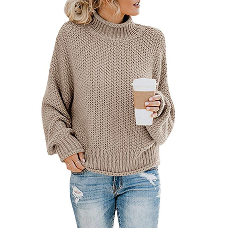 Women's Cozy Turtleneck Sweater 7