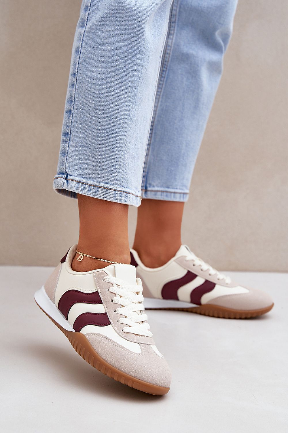Women's Eco-Leather White Sneakers 3