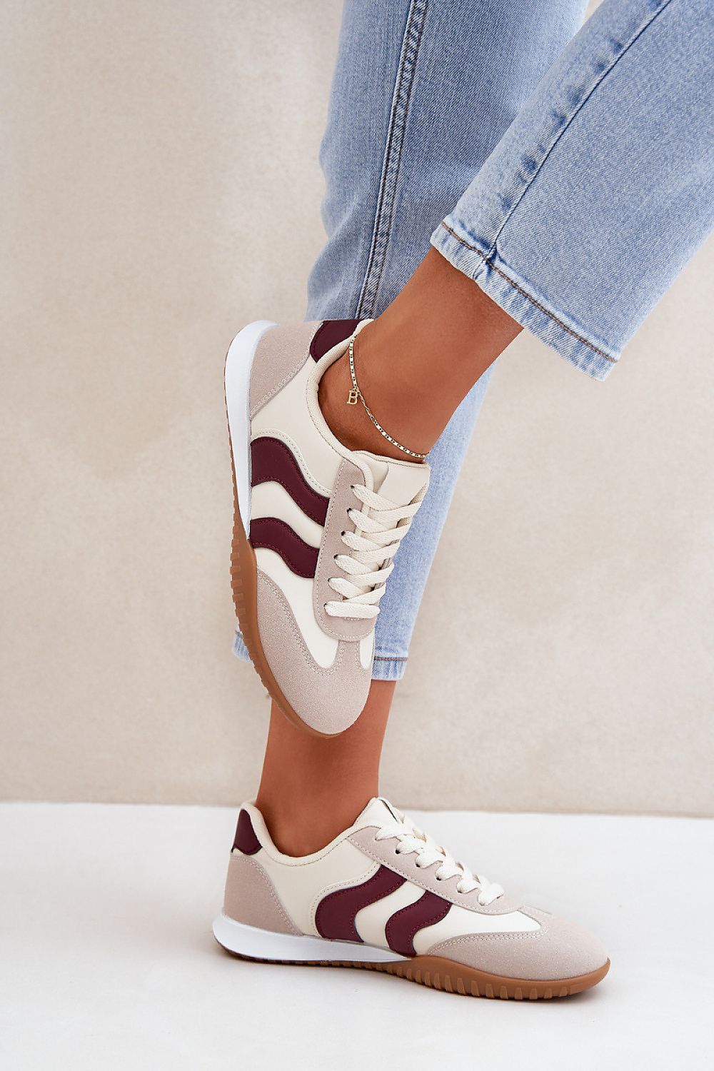 Women's Eco-Leather White Sneakers 4