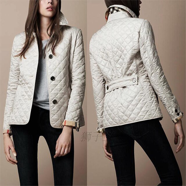 Women's Elegant Button-Up Jacket for Autumn and Winter 4