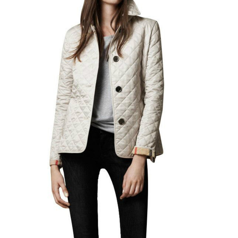 Women's Elegant Button-Up Jacket for Autumn and Winter 6