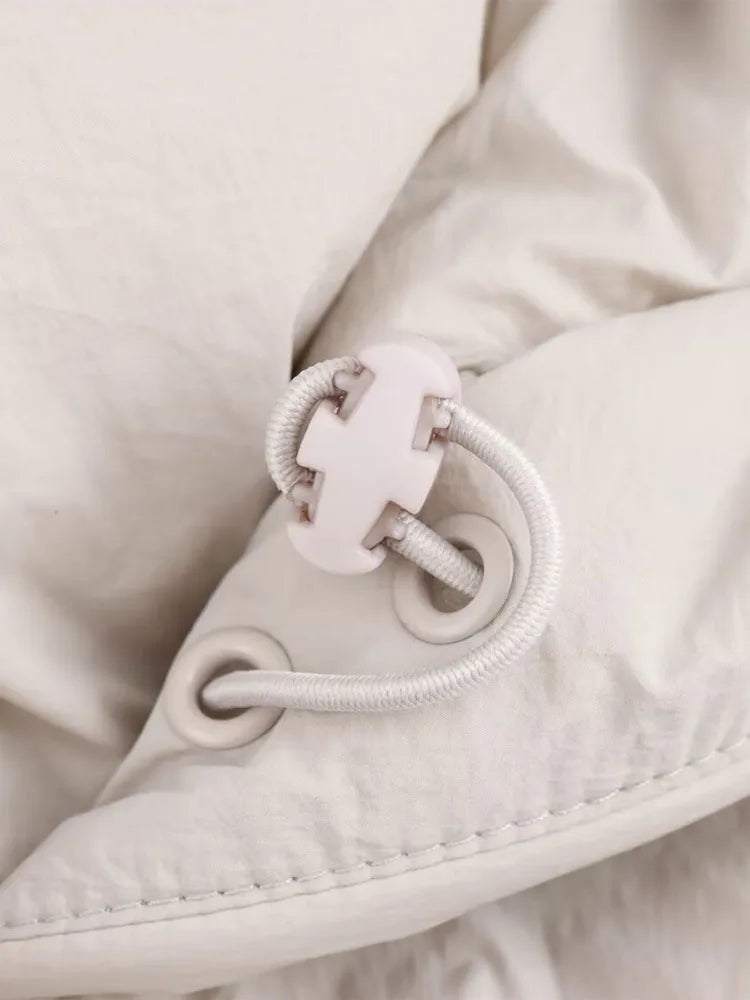 Women's Hooded Puffer Jacket with Quilted Design 6