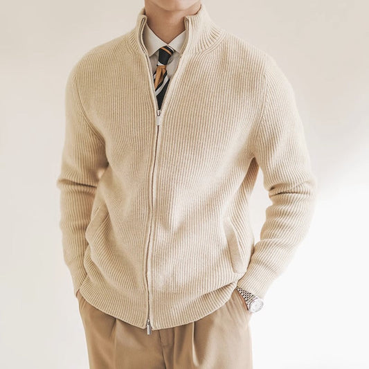 Men's Knitted Cardigan Sweater
