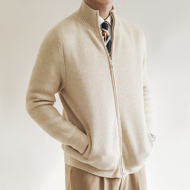 Men's Knitted Cardigan Sweater