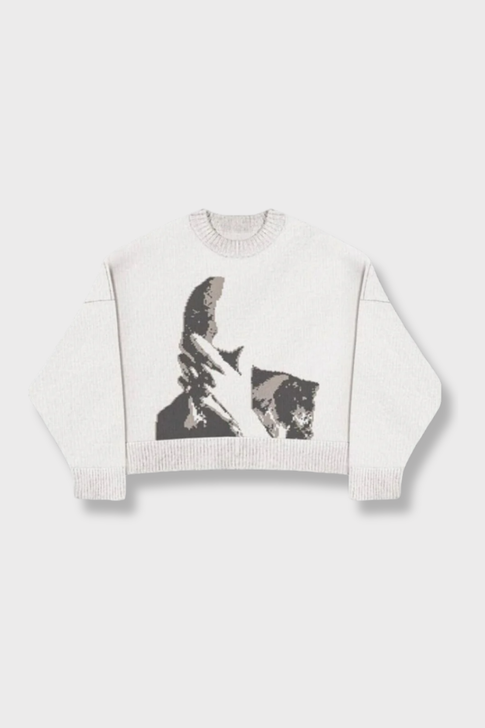 Women's Knitted Crewneck Sweater 0