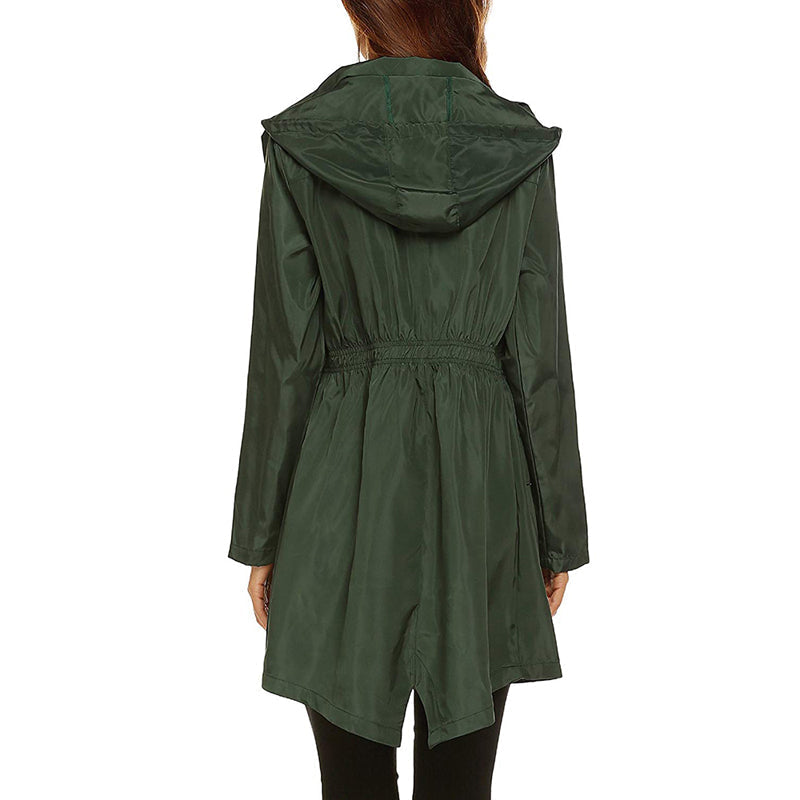 Women's Lightweight Raincoat with Tailored Design 3