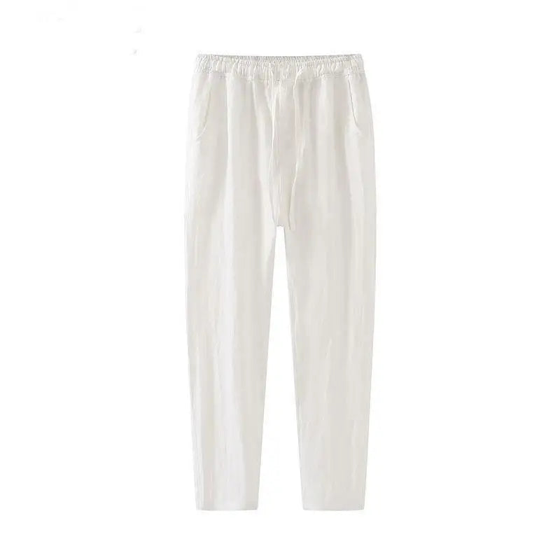 Women's Linen Wide Leg Trousers 0