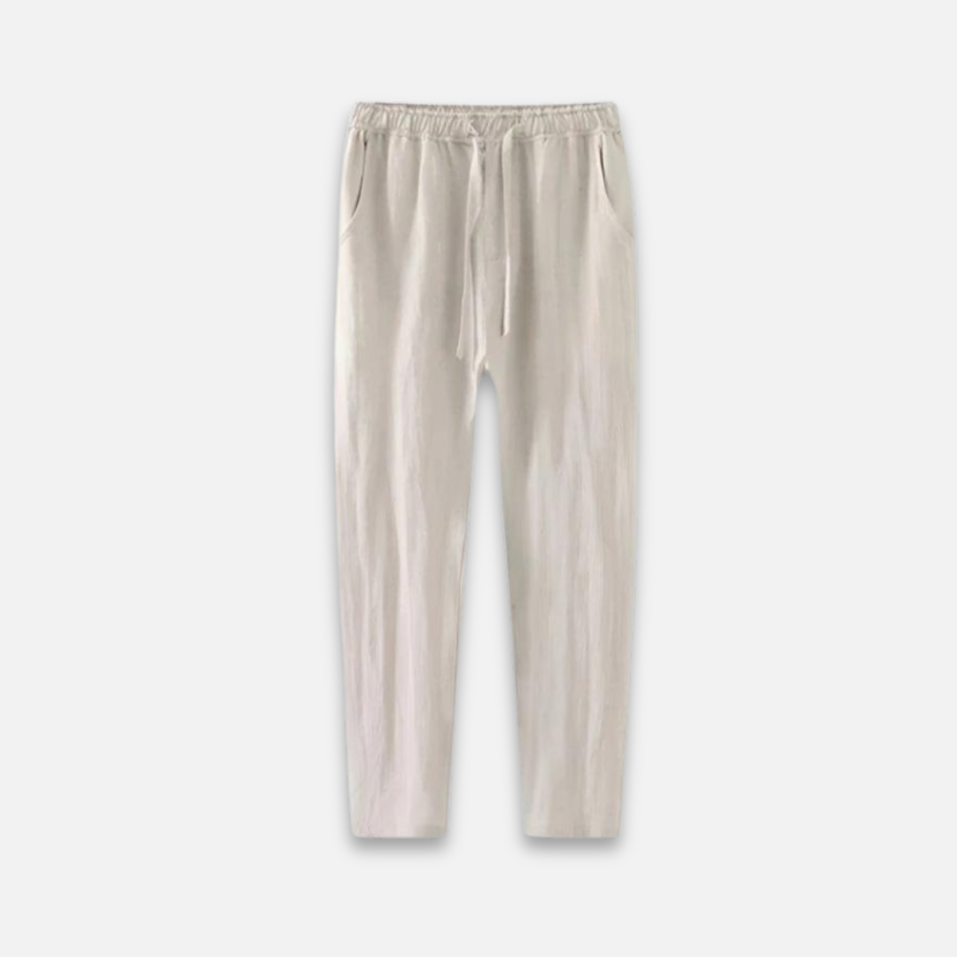 Women's Linen Wide Leg Trousers 1